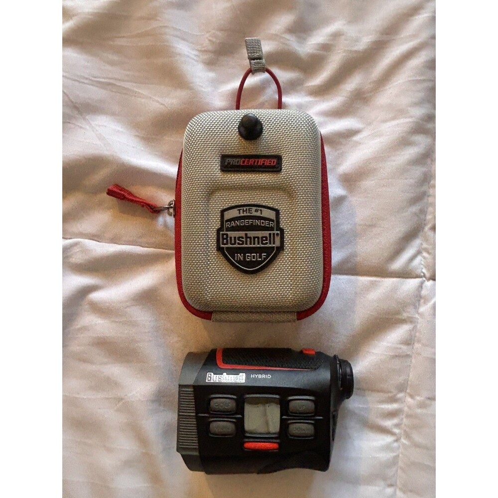 Bushnell Golf Hybrid Laser Rangefinder With Case